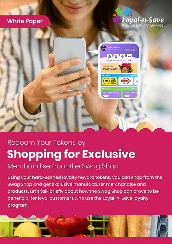 Redeem Your Tokens by Shopping for Exclusive Merchandise from the Swag Shop